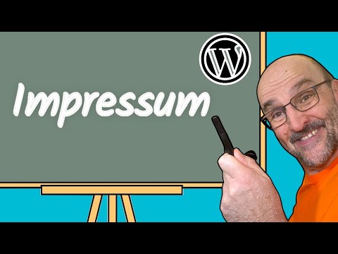 WordPress: Impressum erstellen (8)