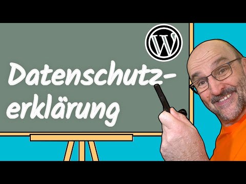 WordPress: Datenschutzerklärung erstellen (9)