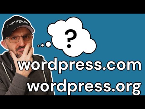 wordpress.com oder wordpress.org? (3)