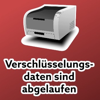 Verschlüsselungsdaten sind abgelaufen