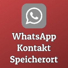 whatsapp speicher kontakt